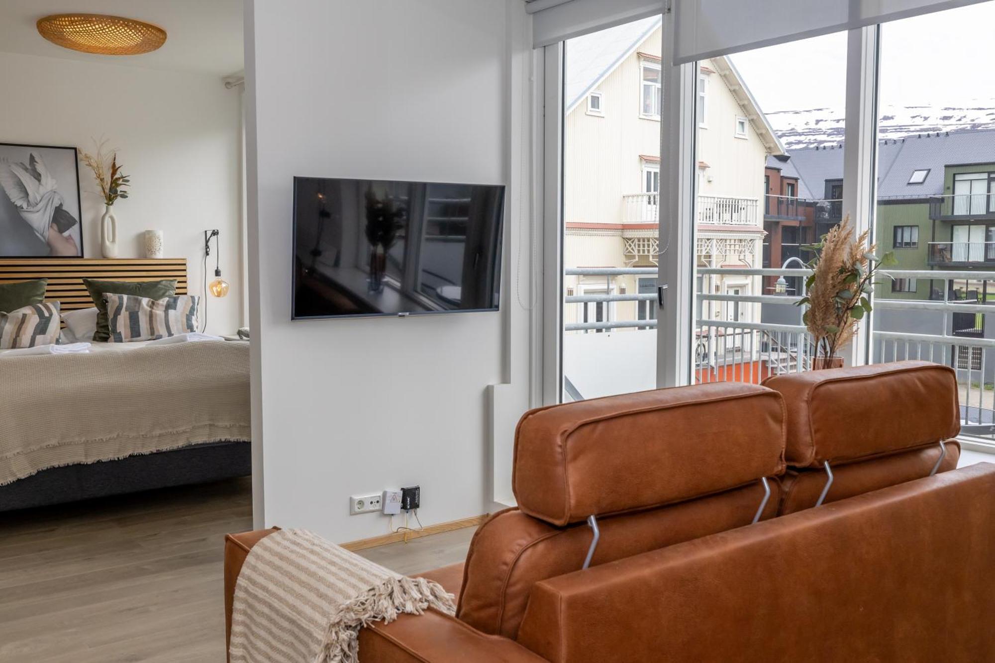 Charming Deluxe Apartment Акурейри Номер фото