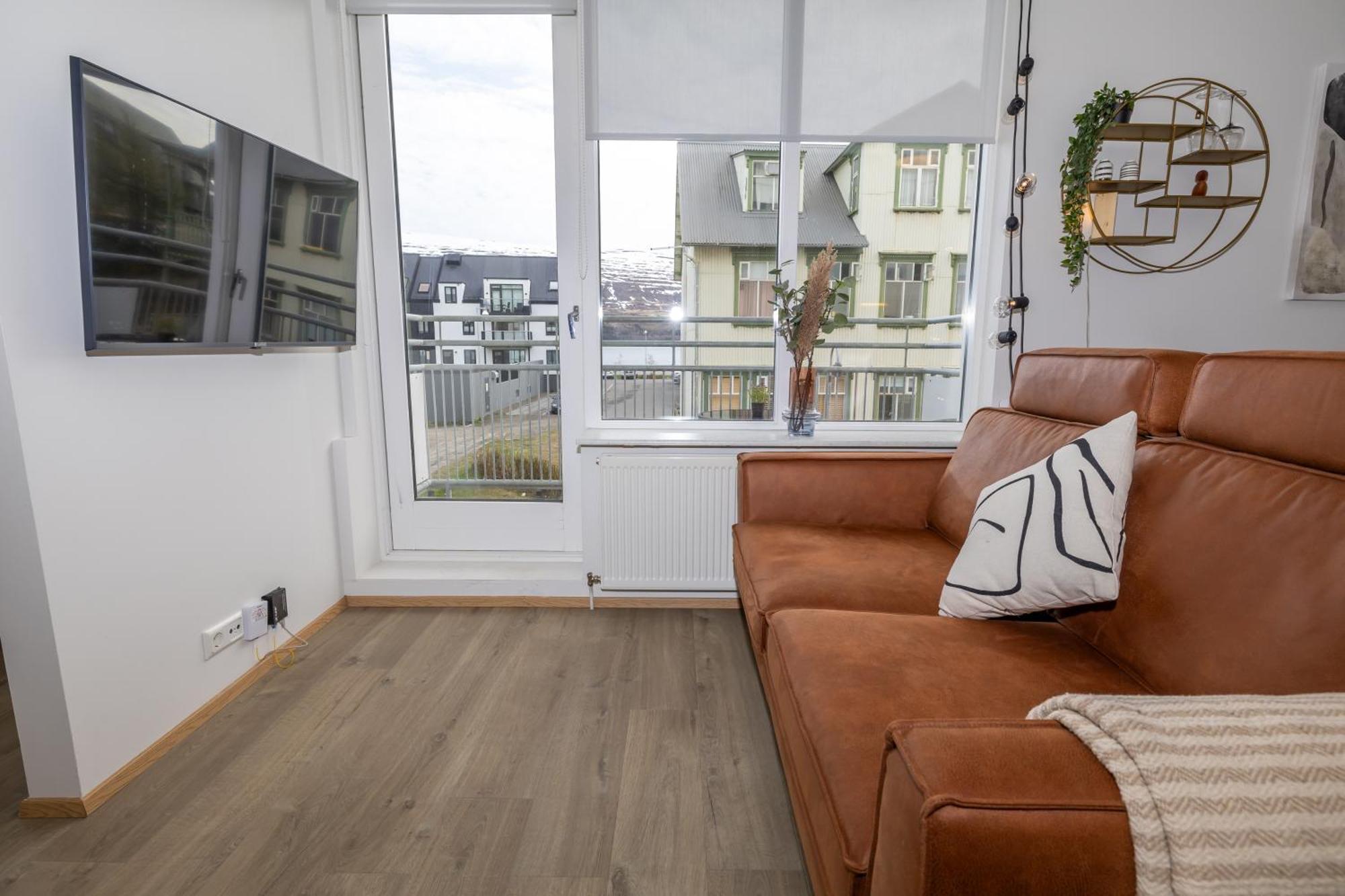 Charming Deluxe Apartment Акурейри Номер фото