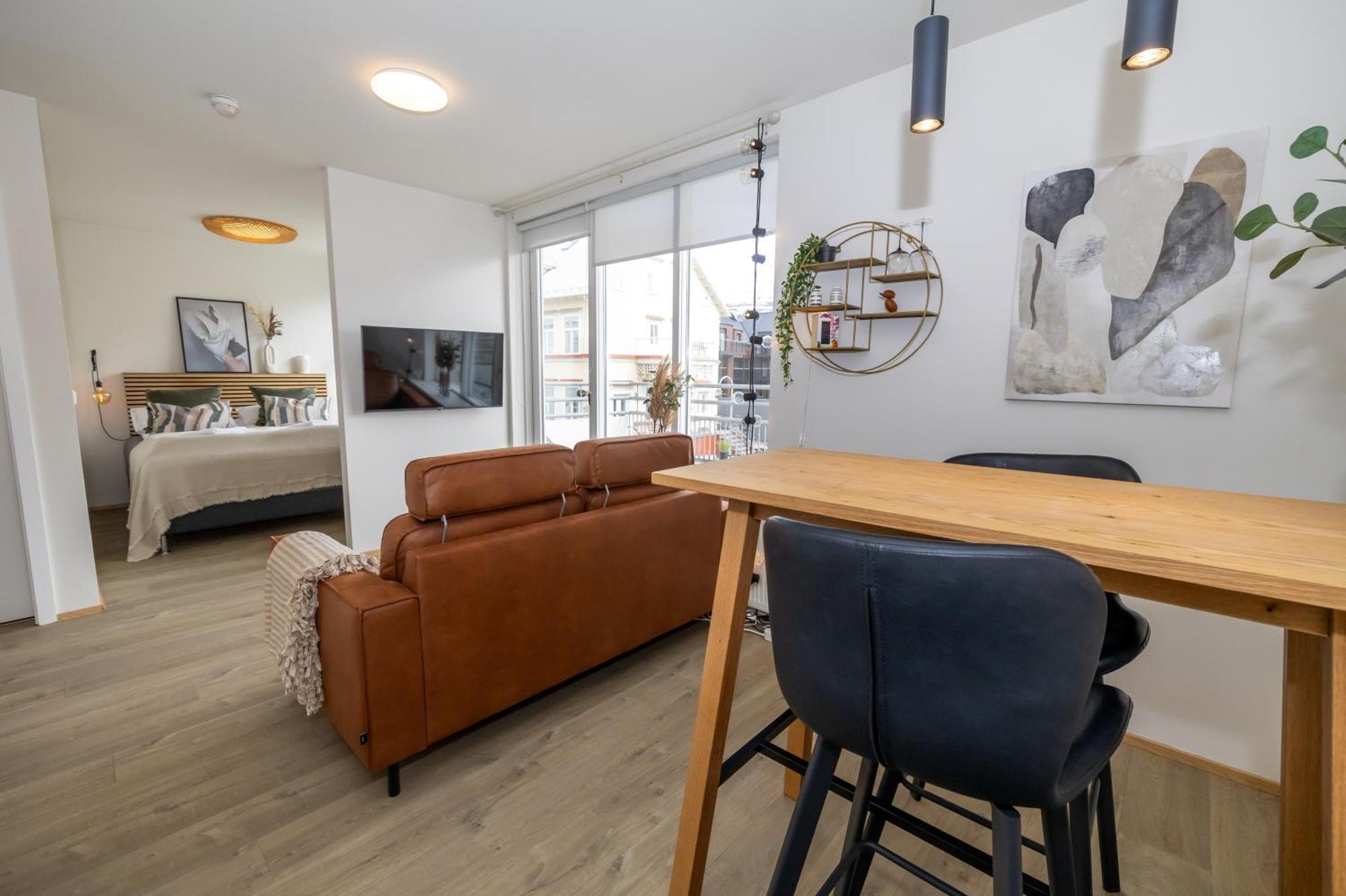 Charming Deluxe Apartment Акурейри Номер фото