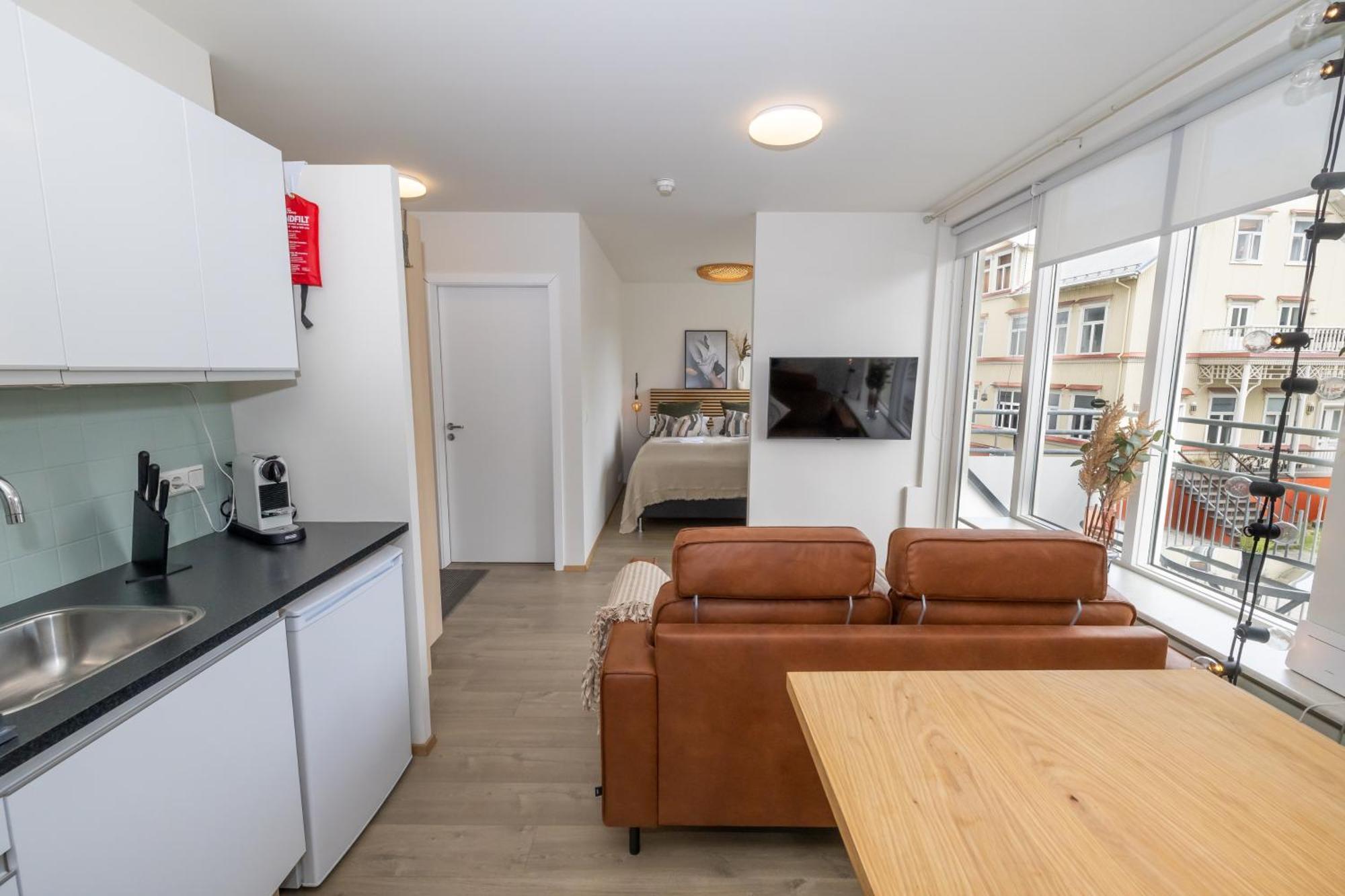 Charming Deluxe Apartment Акурейри Номер фото